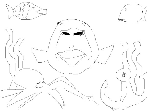 aquatic scene by Anonymous aquatic scene by Anonymous