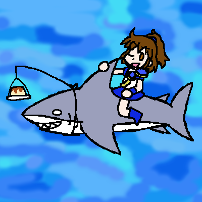 "To catch a shark... by Anonymous