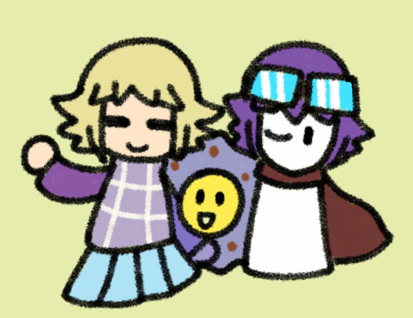 Urotsuki and friends by Anonymous