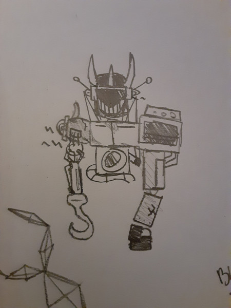 junk robot by Anonymous