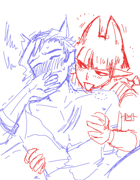 Opera and Kalego (Welcome to Demon School, Iruma-kun!) by Anonymous